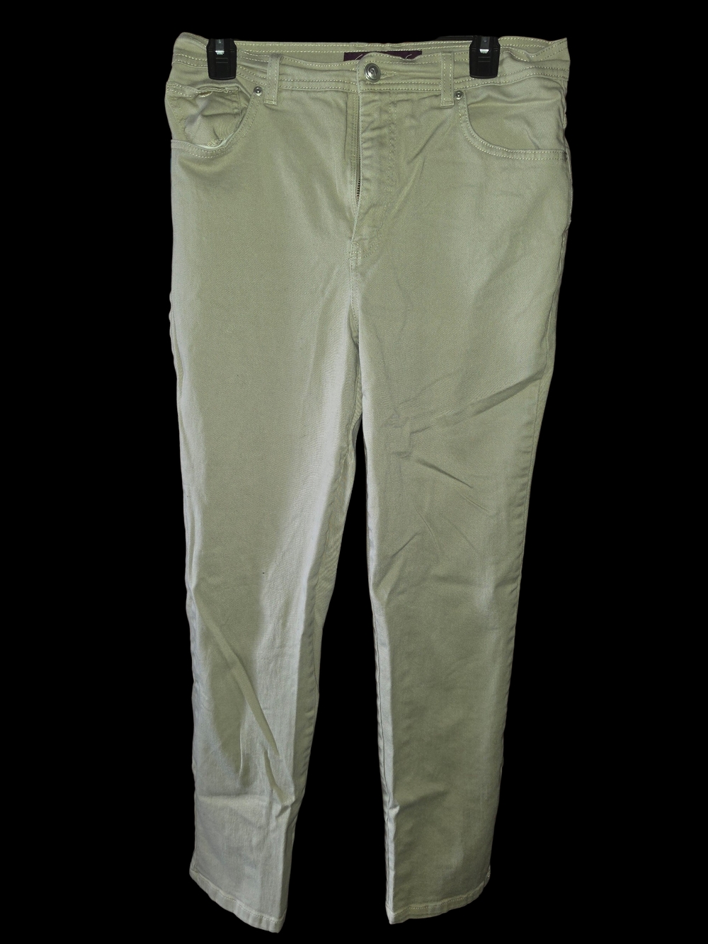 4/6/67. Gloria Vanderbilt Womens Light Tan Slim Jeans